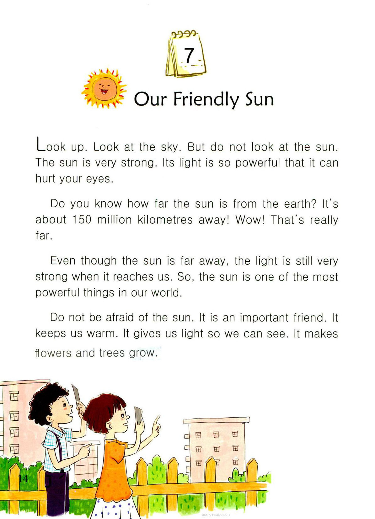 Our Friendly Sun绘本故事第2页