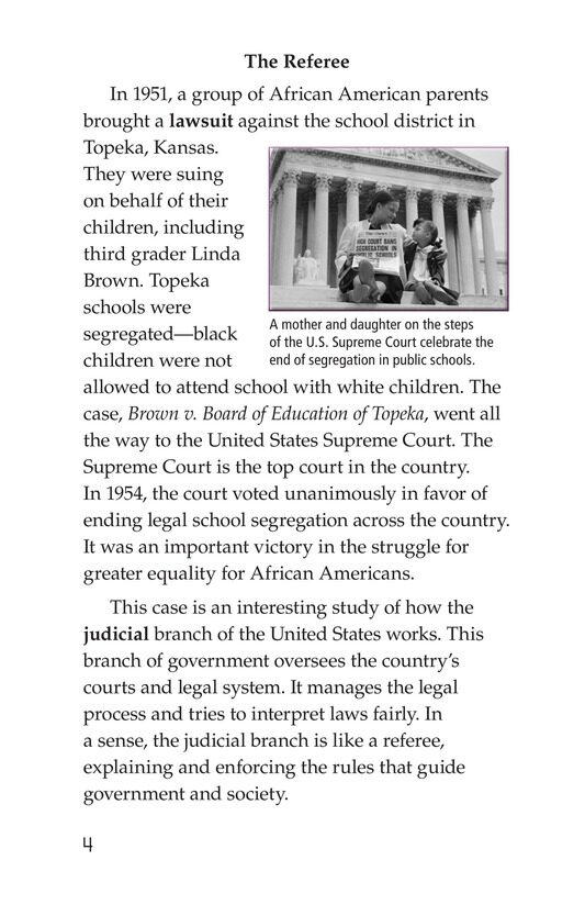 The Judicial Branch绘本故事第3页