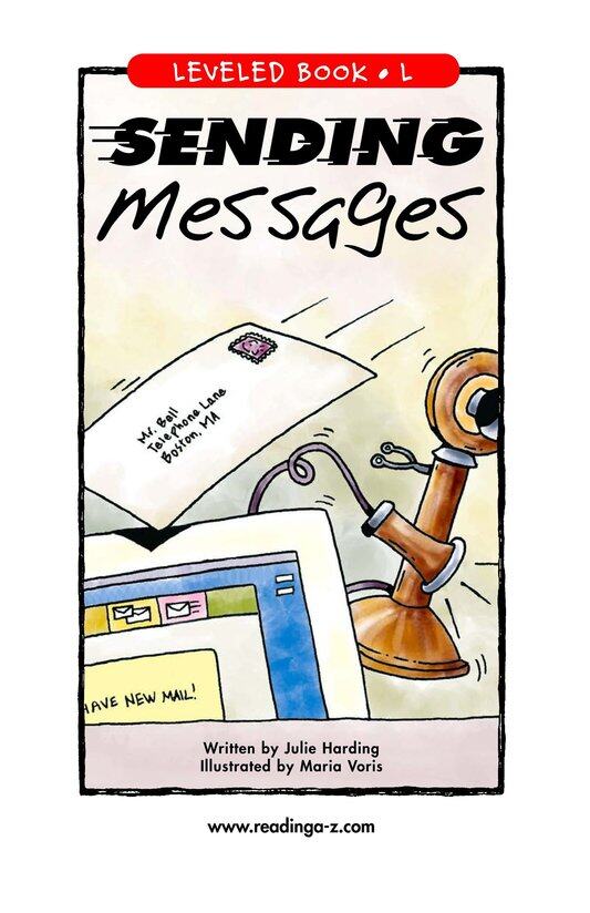 Sending Messages绘本故事第2页