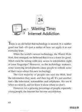 Wasting Time: Internet Addiction绘本故事第2页