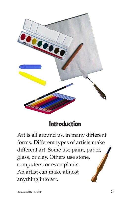 Art Around Us绘本故事第3页