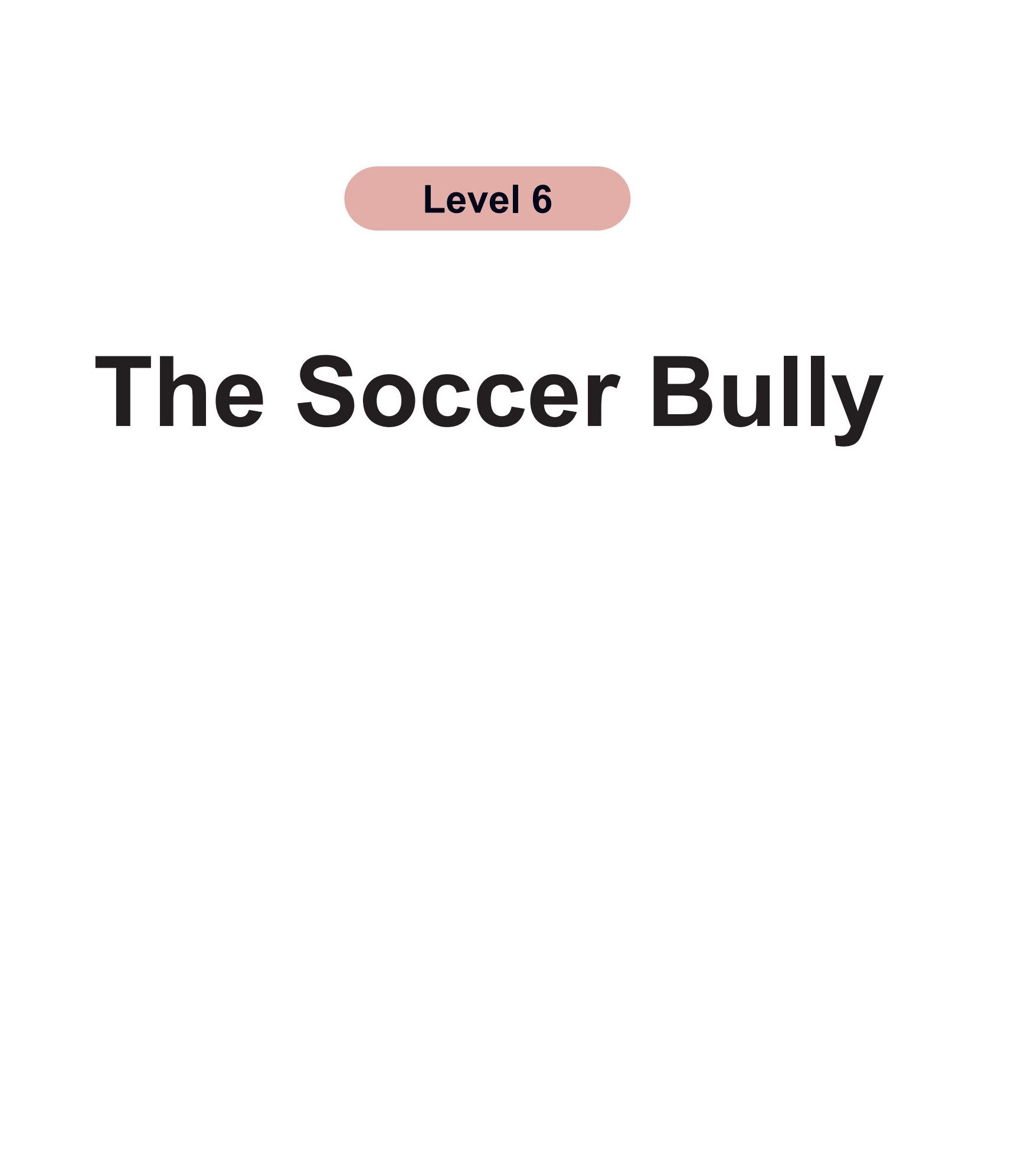 The Soccer Bully绘本故事第2页