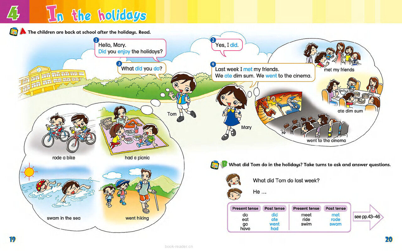 4 In the holidays绘本故事第3页