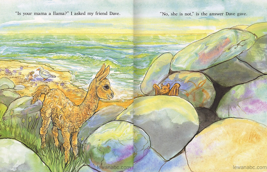 (22周)Is Your Mama a Llama绘本故事第3页