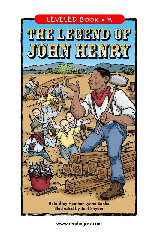The Legend of John Henry绘本故事第2页