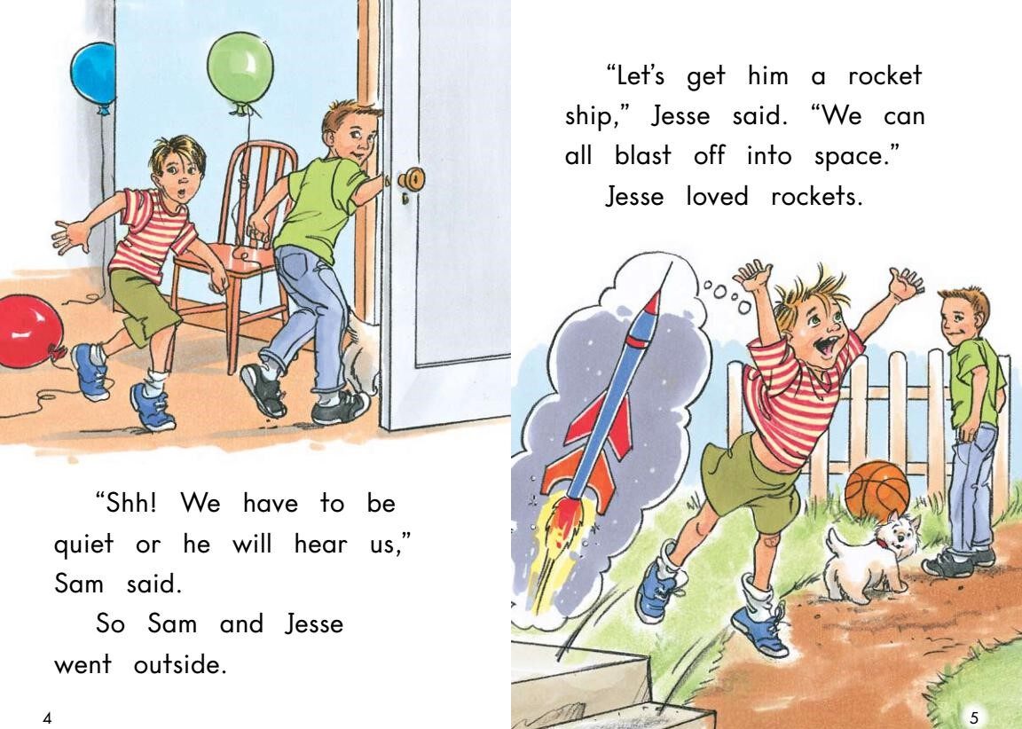 Papa's birthday绘本故事第4页