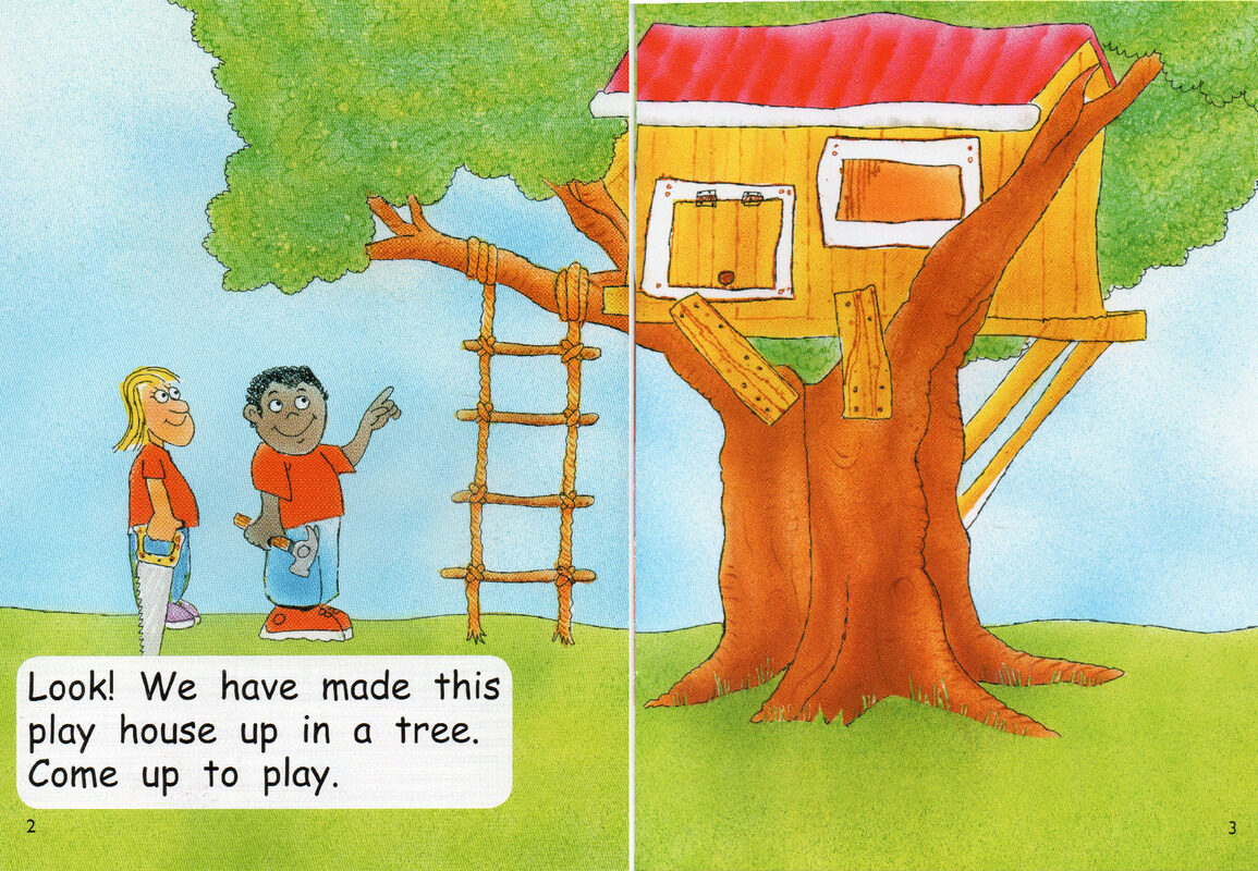 our tree house绘本故事第3页