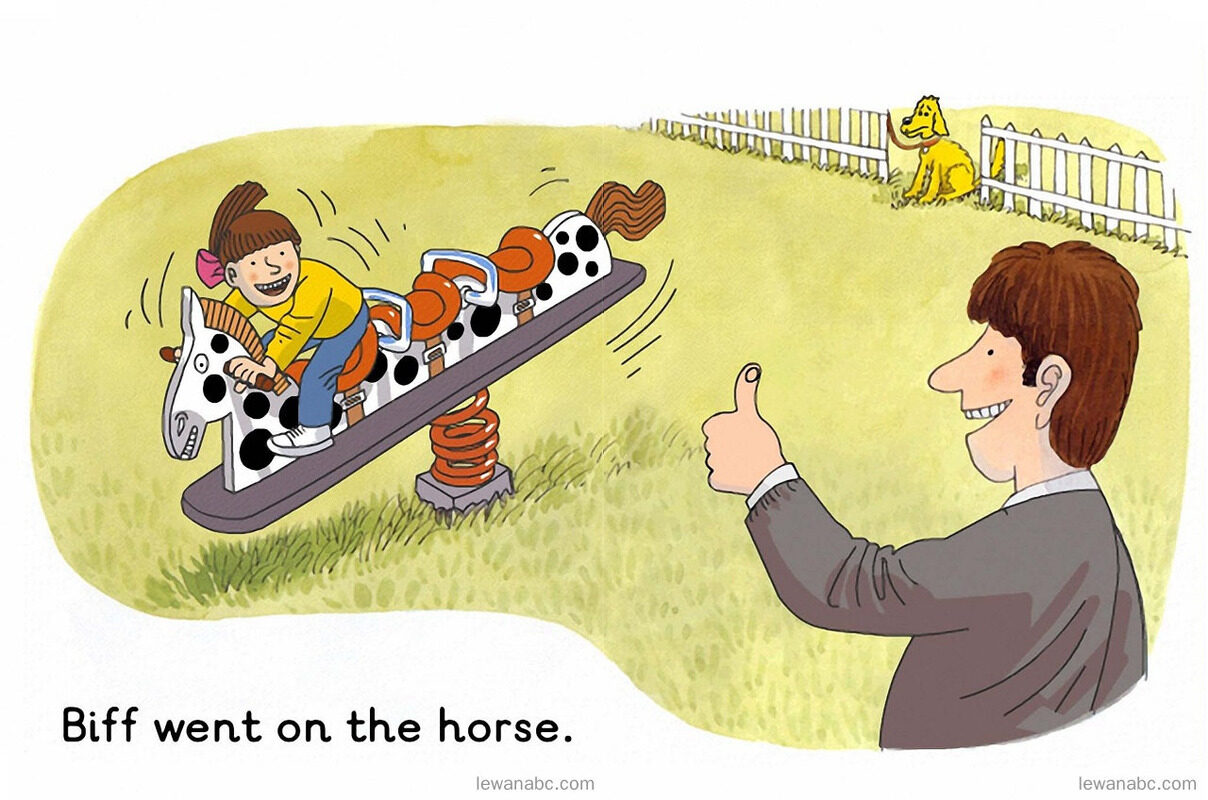 At the Park绘本故事第5页