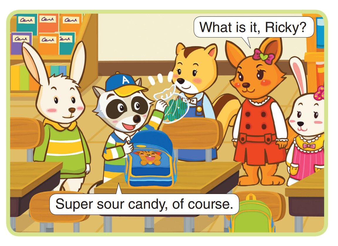 A Sour School Day绘本故事第5页