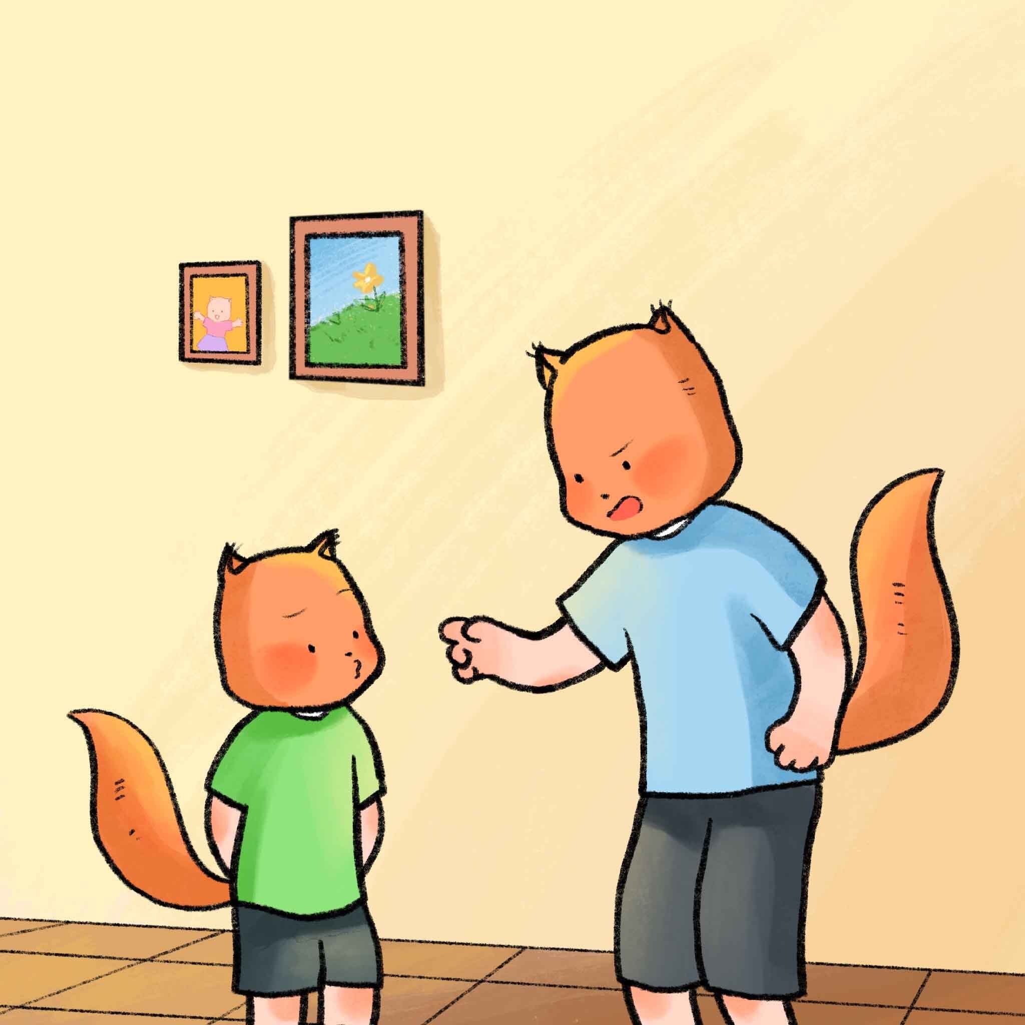 玩火很危险绘本故事第5页