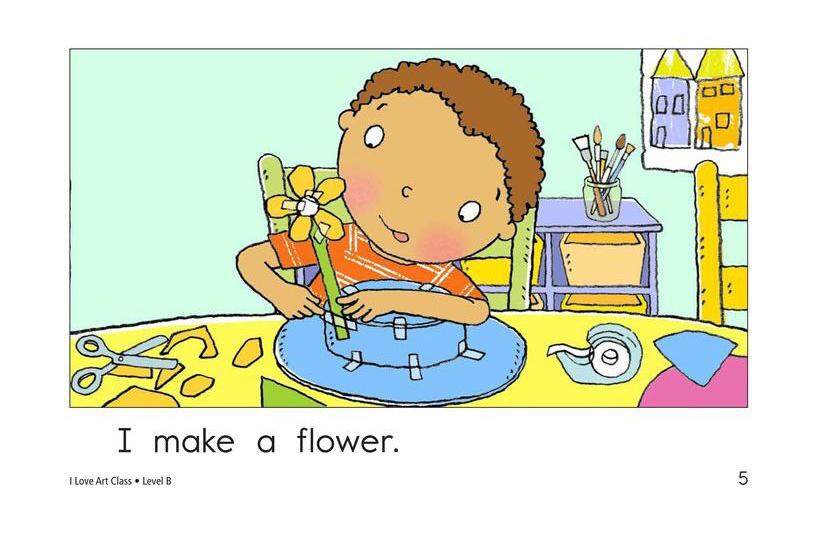 I Love Art Class绘本故事第5页