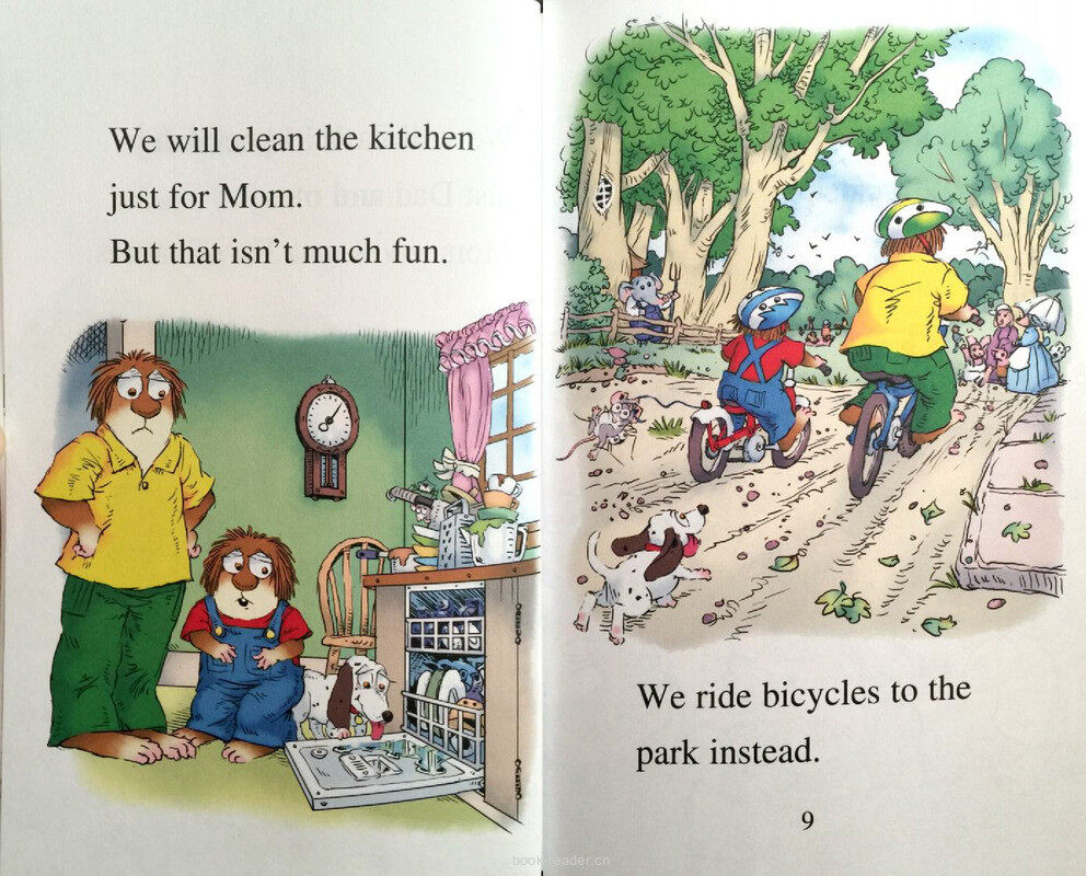 Just a Special Day绘本故事第4页