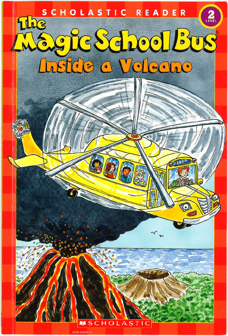 Magic School Bus Inside a Volcano绘本故事第2页
