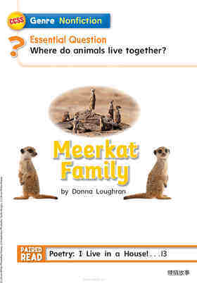 G1 On U2W3 Meerkat Family绘本故事第3页