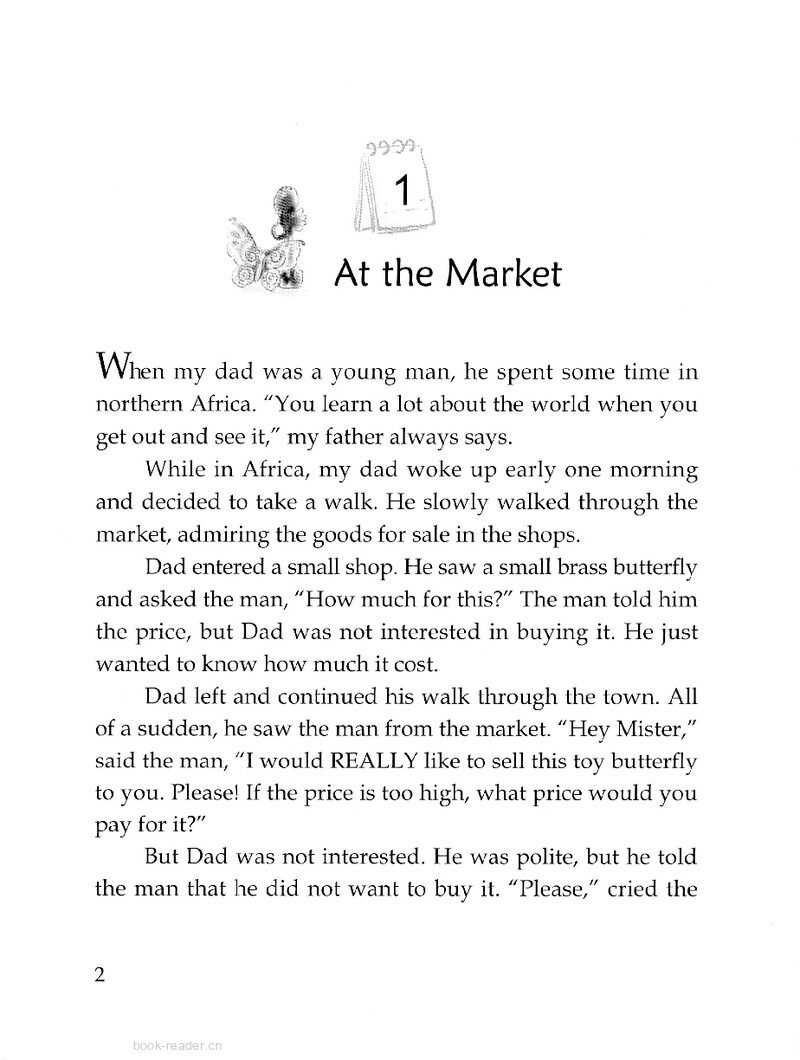 At the Market绘本故事第3页