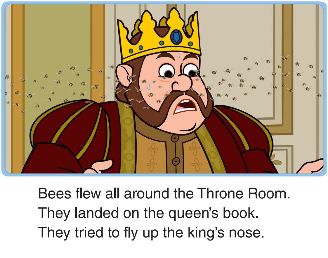 Flee, Bees!绘本故事第3页