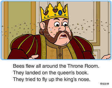 Flee, Bees!绘本故事第3页