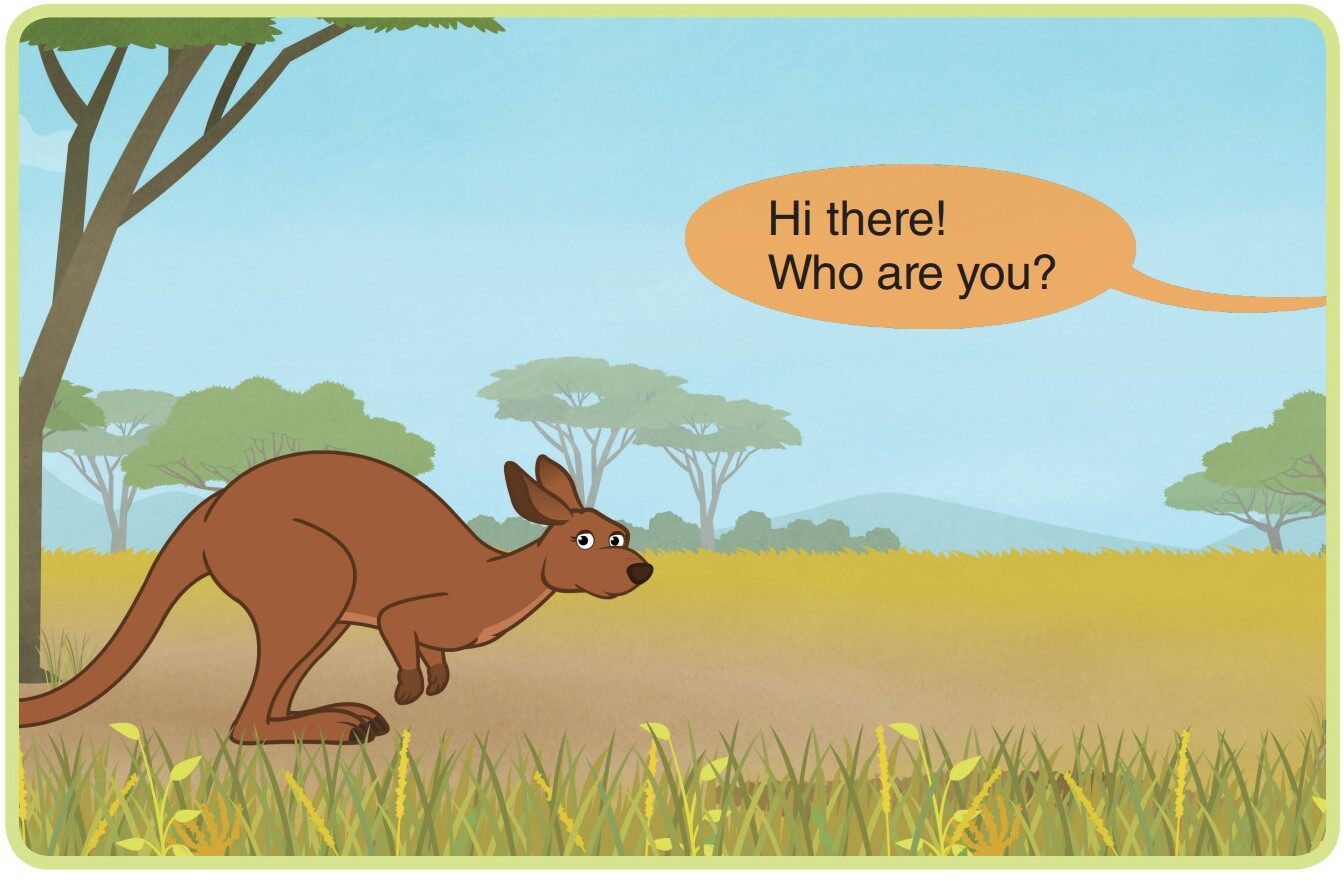 Red Kangaroo绘本故事第2页