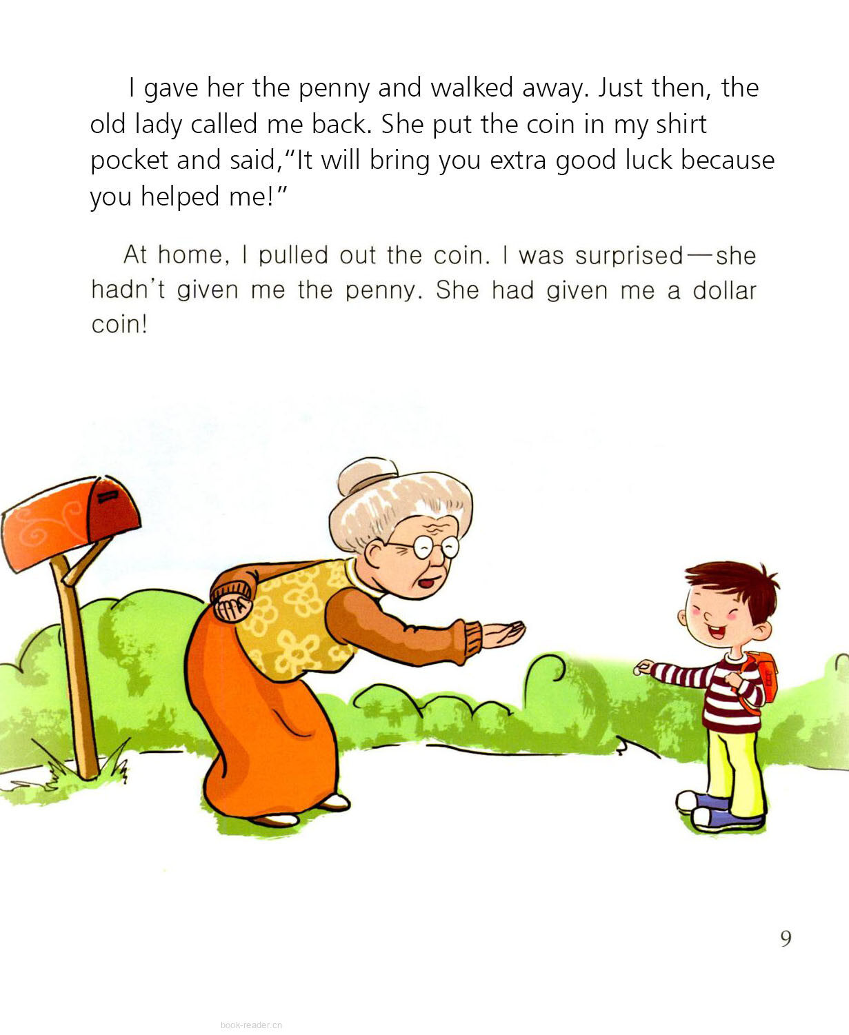 A Little Good Luck绘本故事第3页
