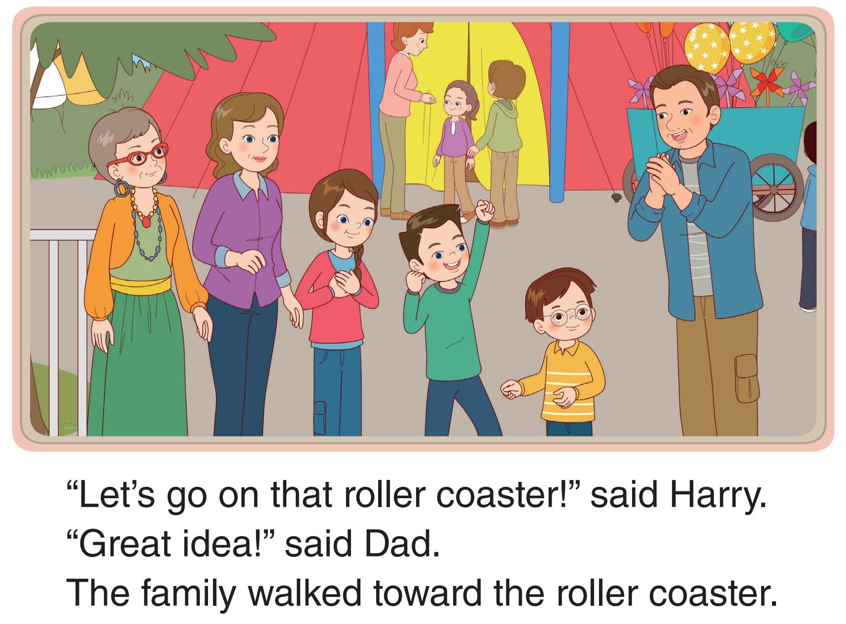 The Amusement Park绘本故事第5页