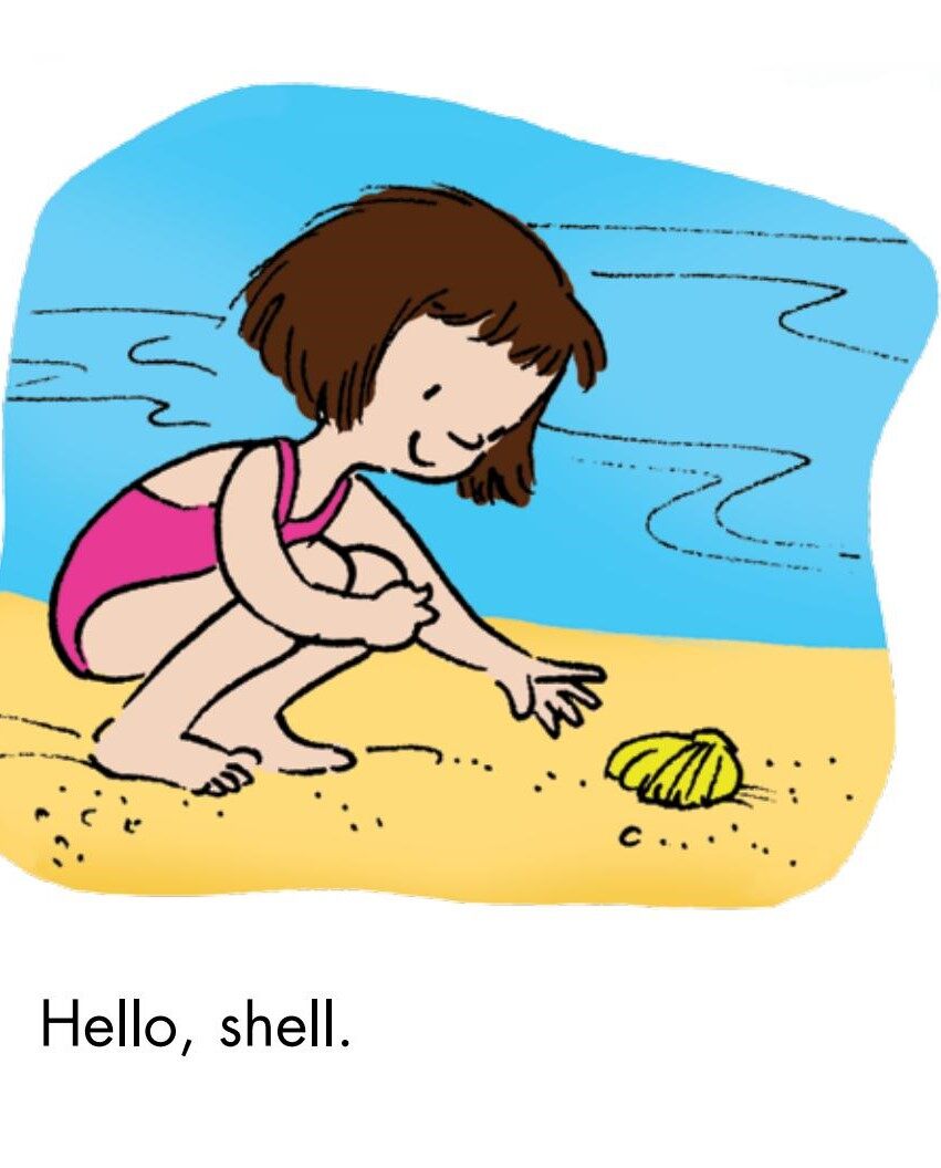 Hello Beach绘本故事第4页