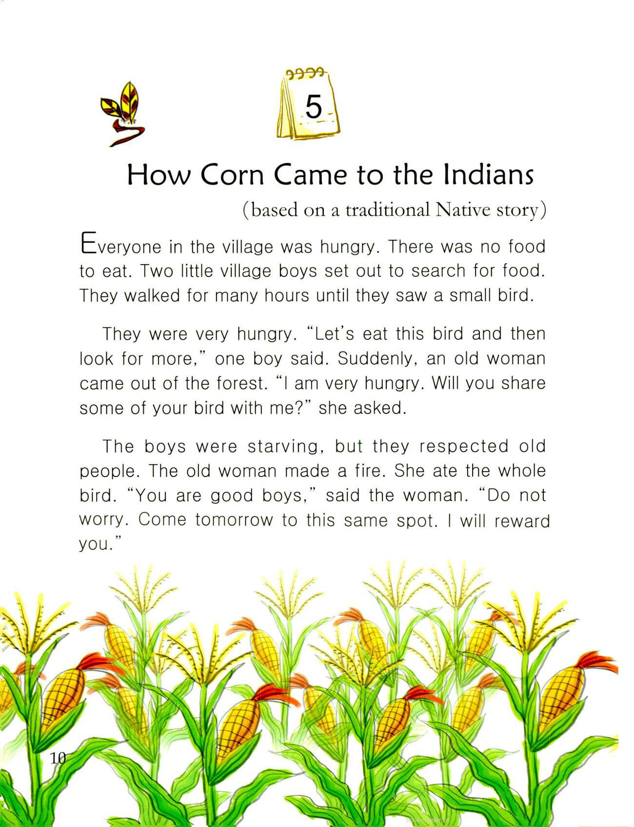 How Corn Came to the Indians绘本故事第2页