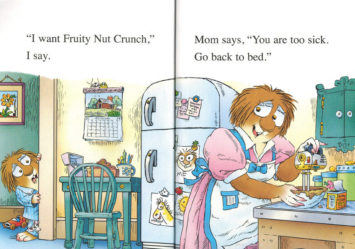 Just A Little Sick绘本故事第5页