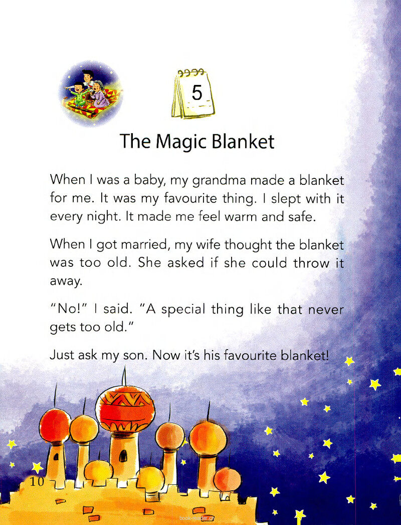 The Magic Blanket绘本故事第2页