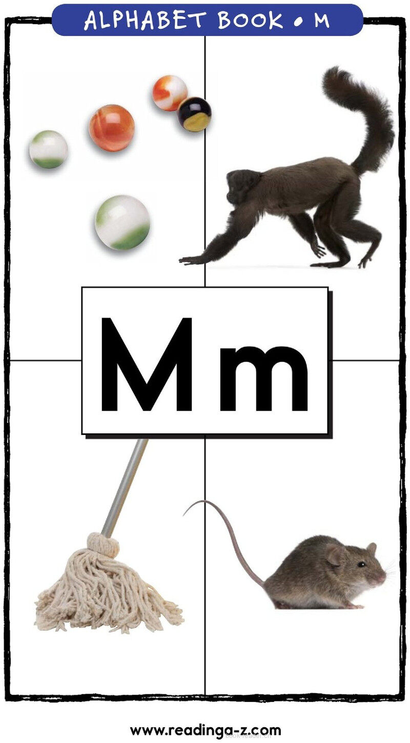 Letter M绘本故事第2页