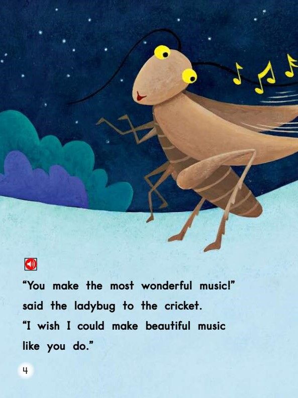 The Ladybug and the Cricket绘本故事第5页