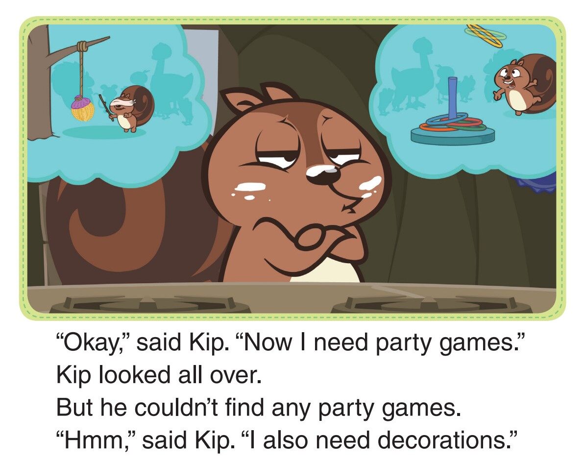 Kip's Party绘本故事第4页