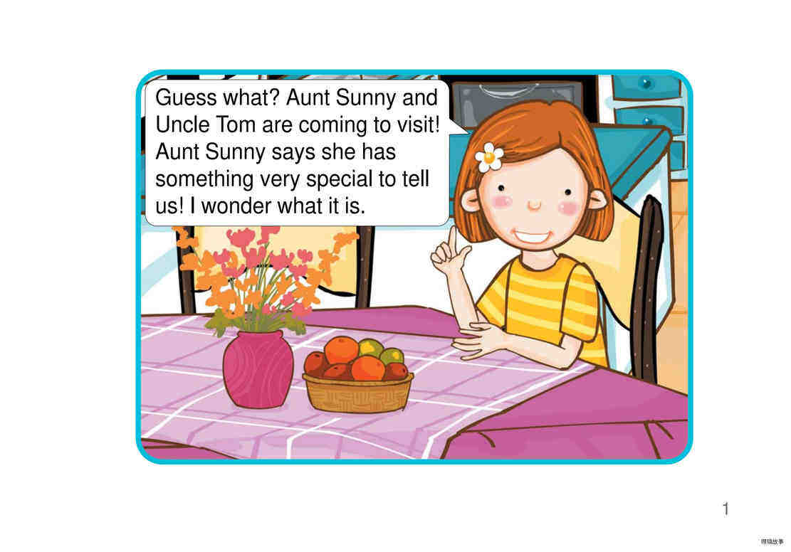 A Visit from Sunny and Tom绘本故事第2页