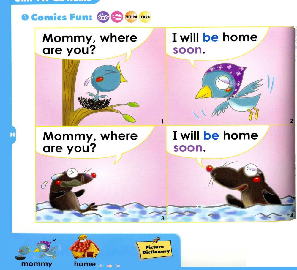 11 Be Home 绘本故事第2页