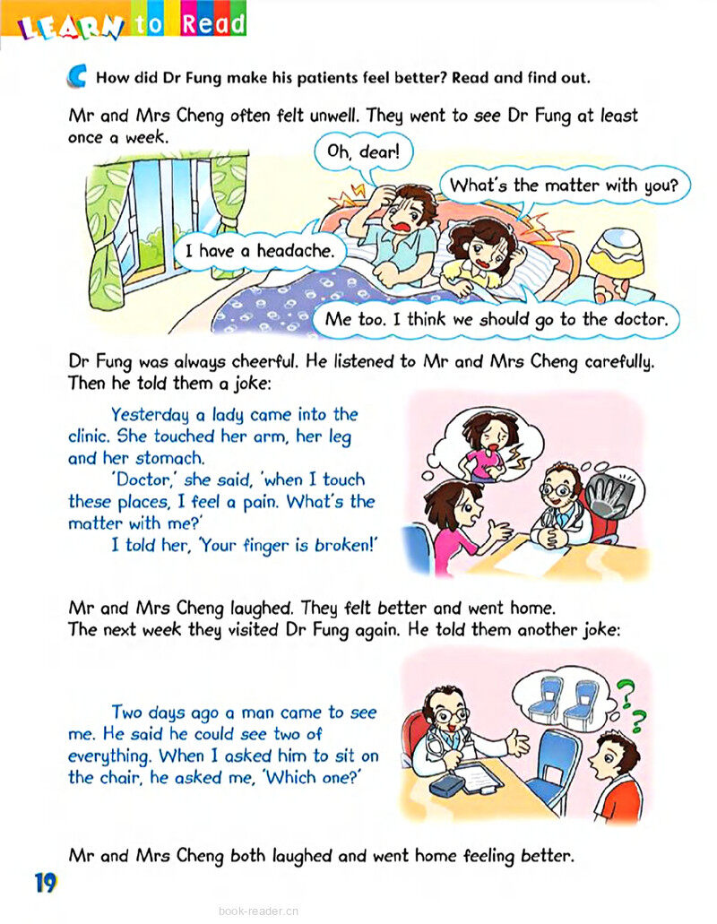 3 What's the matter绘本故事第4页