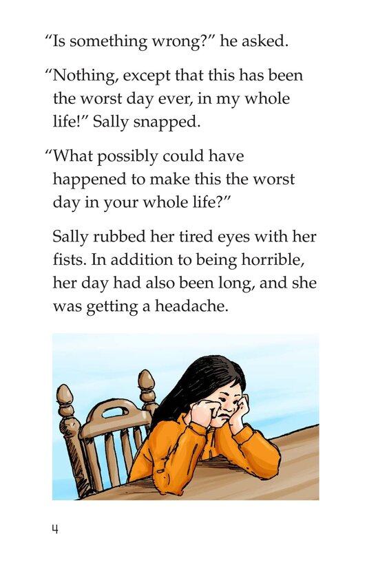 Sally Takayams Worst Day Ever绘本故事第4页