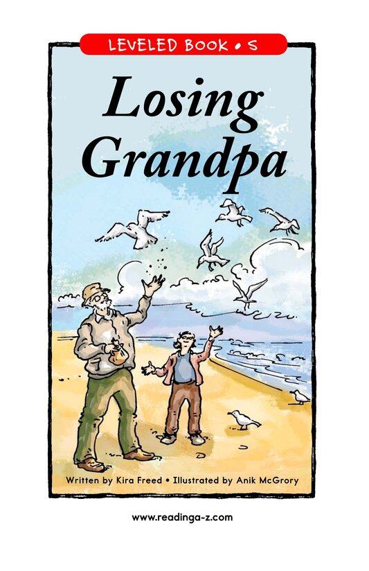 Losing Grandpa绘本故事第2页