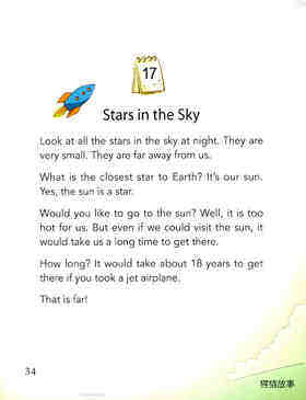 Stars in the Sky绘本故事第2页