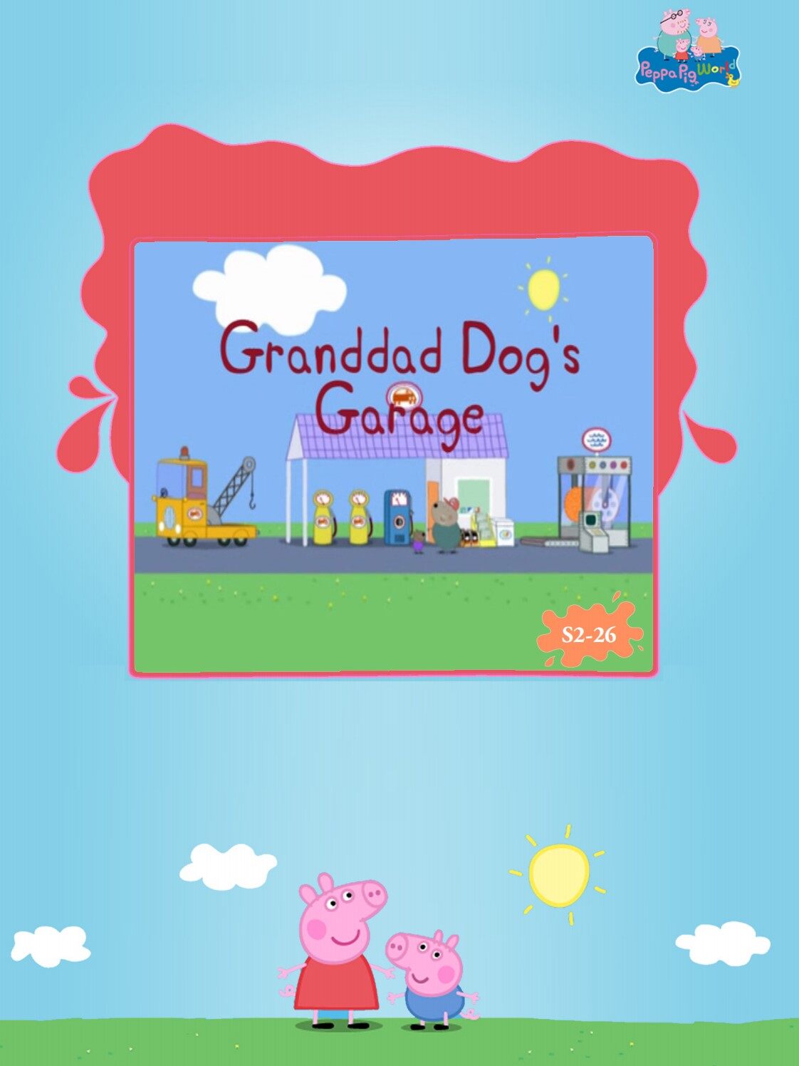 Granddad Dogs Garage绘本故事第2页