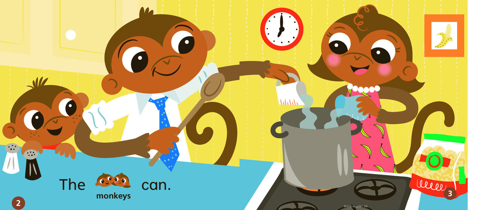 GK Approach U01W1 Soup!绘本故事第3页