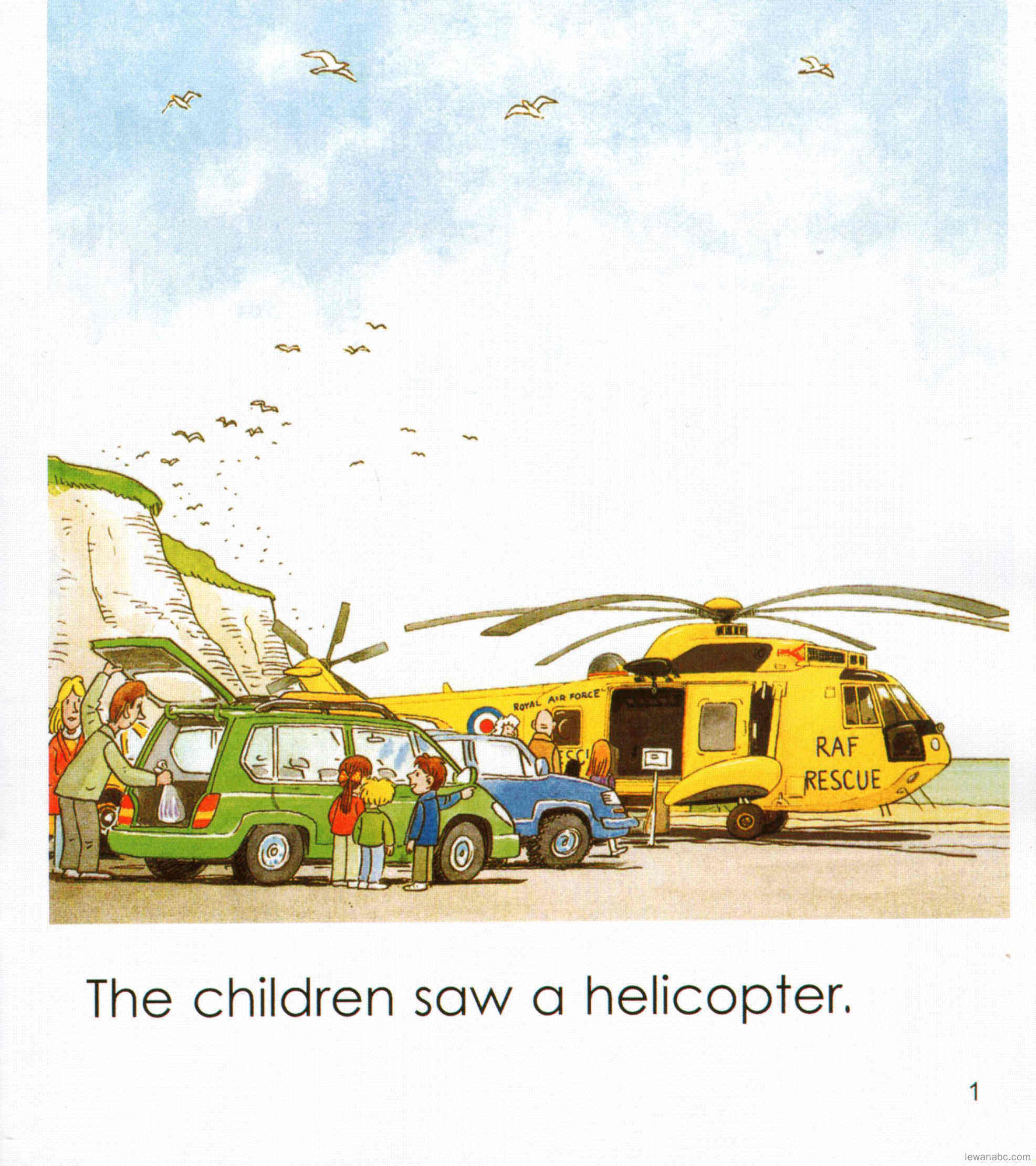 Helicopter Rescue绘本故事第3页