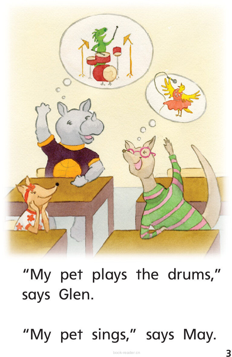 G1 On U1W3 Pet Show绘本故事第5页