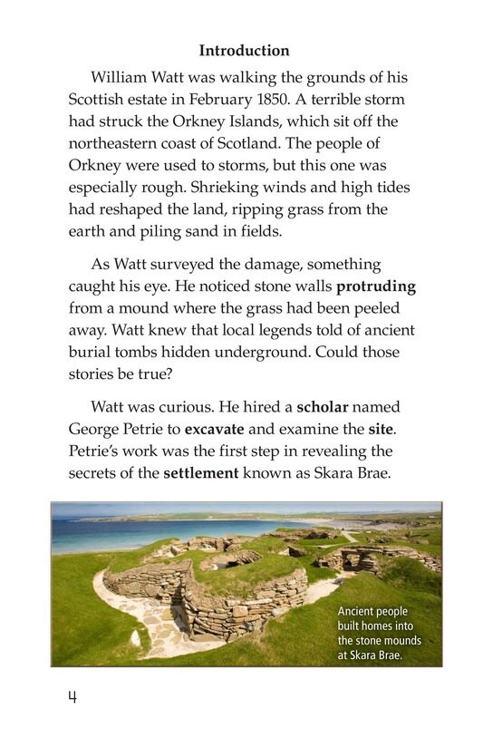 The Secrets of Skara Brae绘本故事第3页