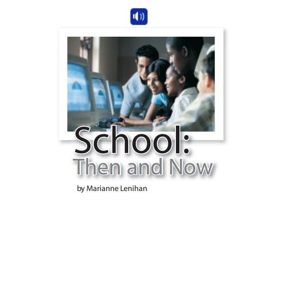 School Then and Now绘本故事第2页