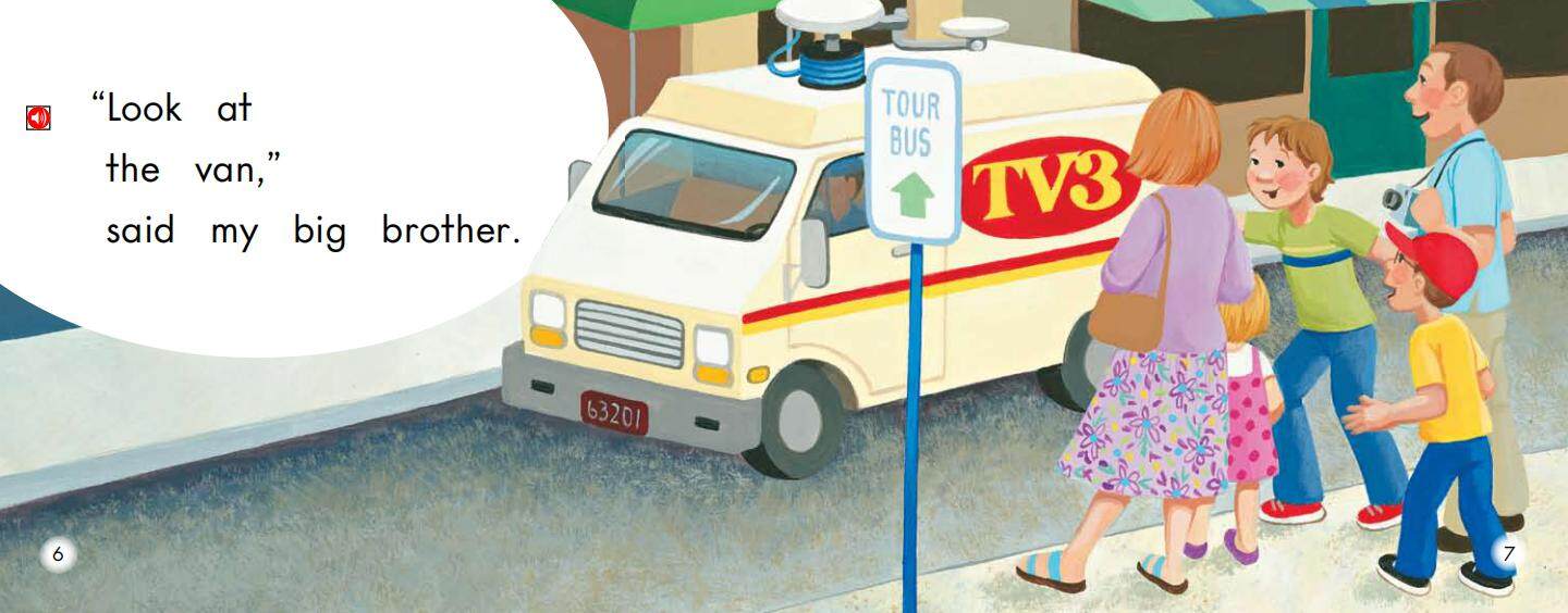 A visit to the city绘本故事第5页