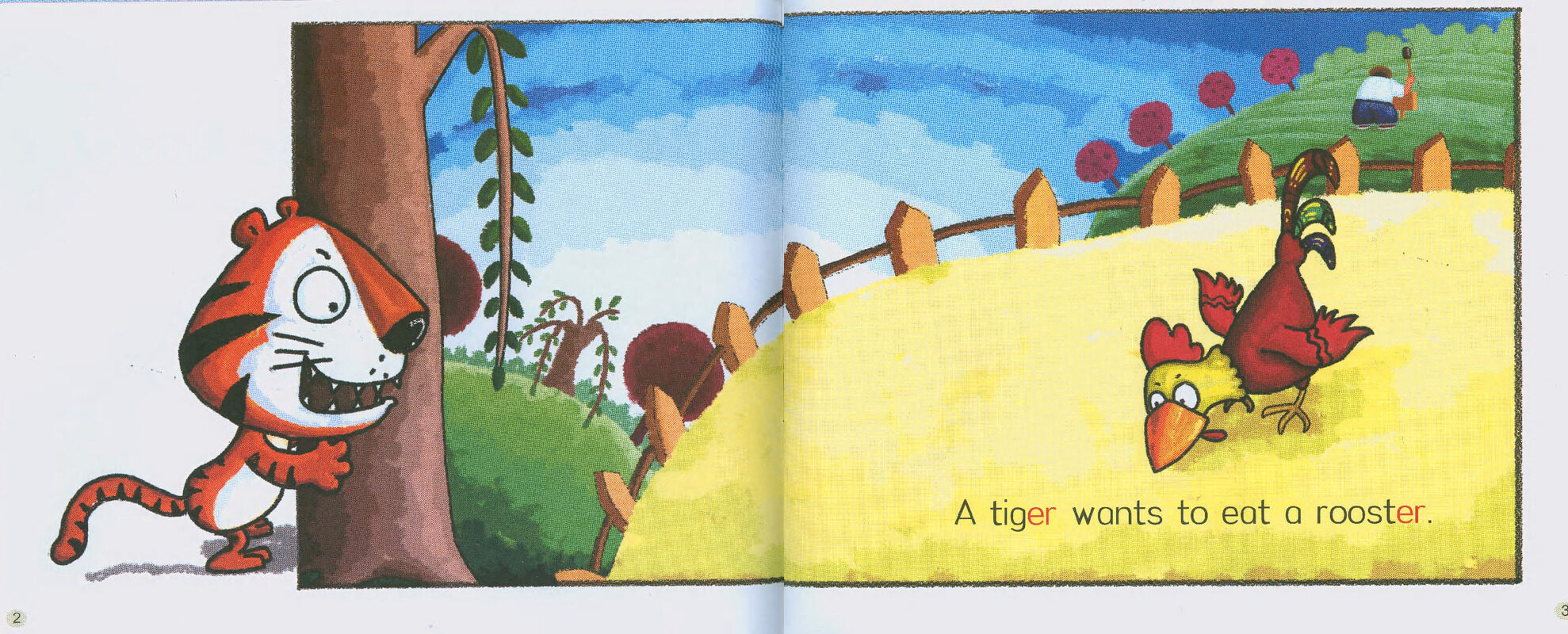 the tiger and the rooster绘本故事第3页