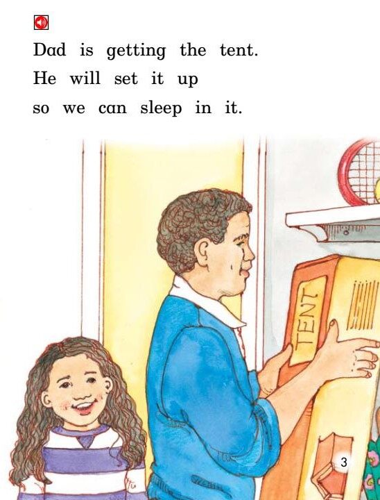 Going Camping绘本故事第4页