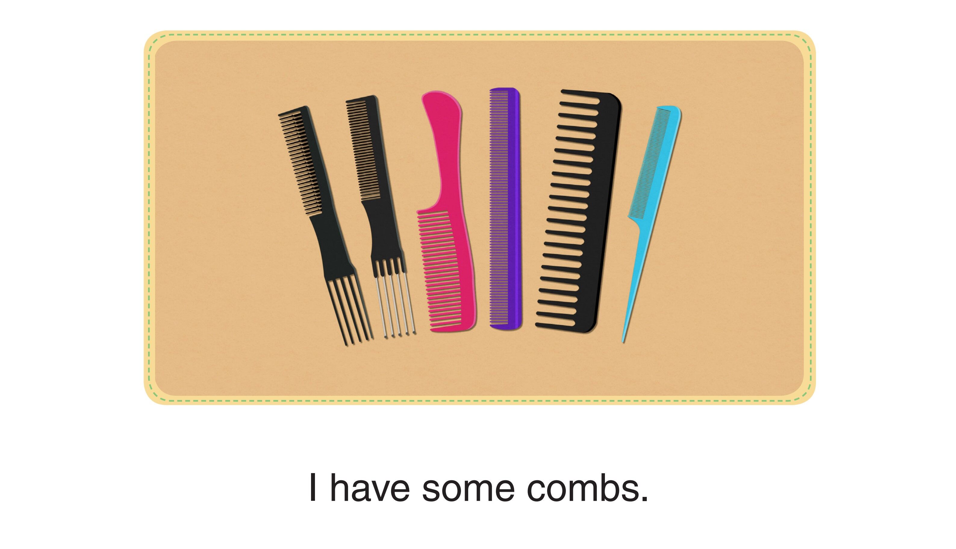 Who Am I - I Have Some Combs绘本故事第2页