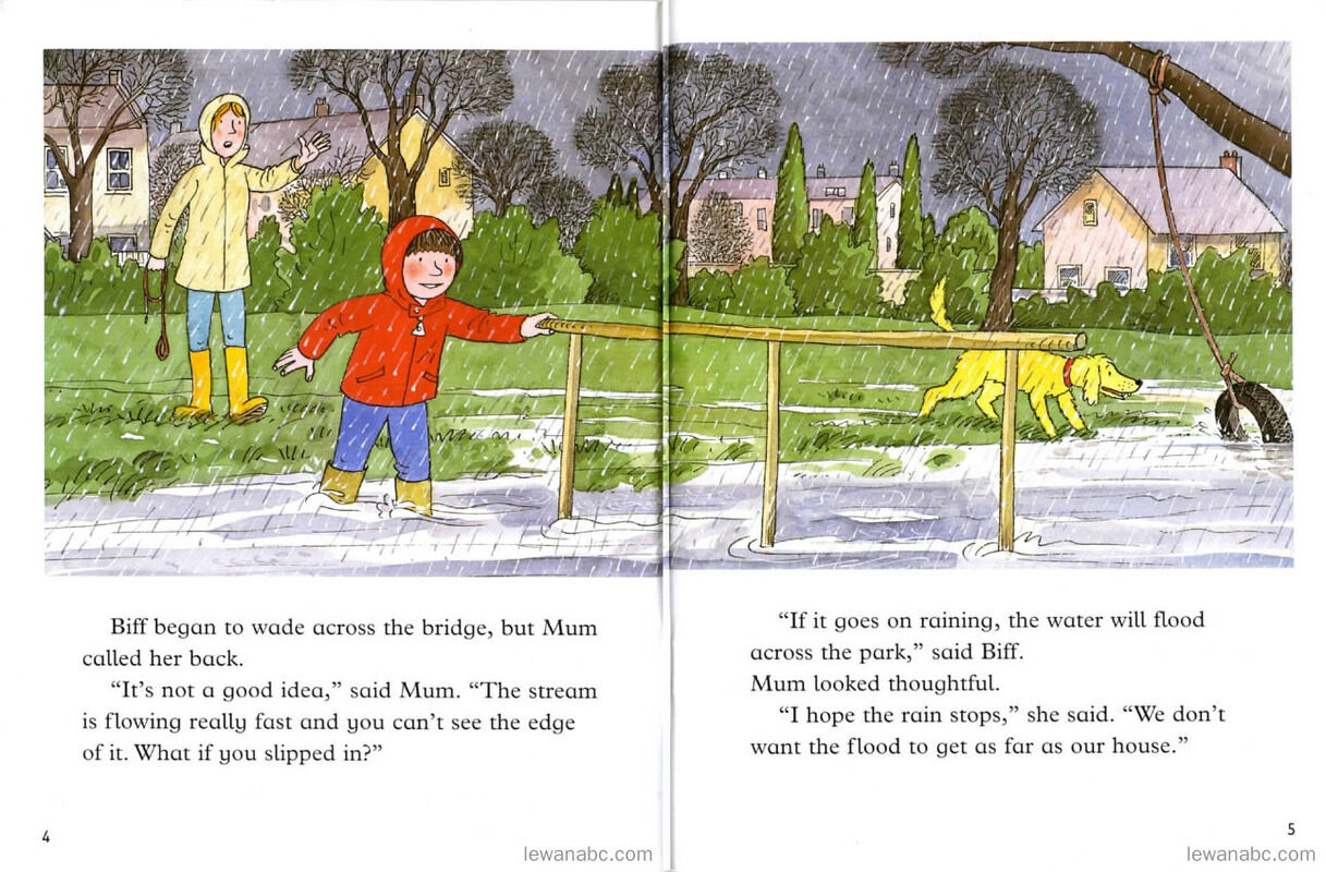 Flood!绘本故事第5页