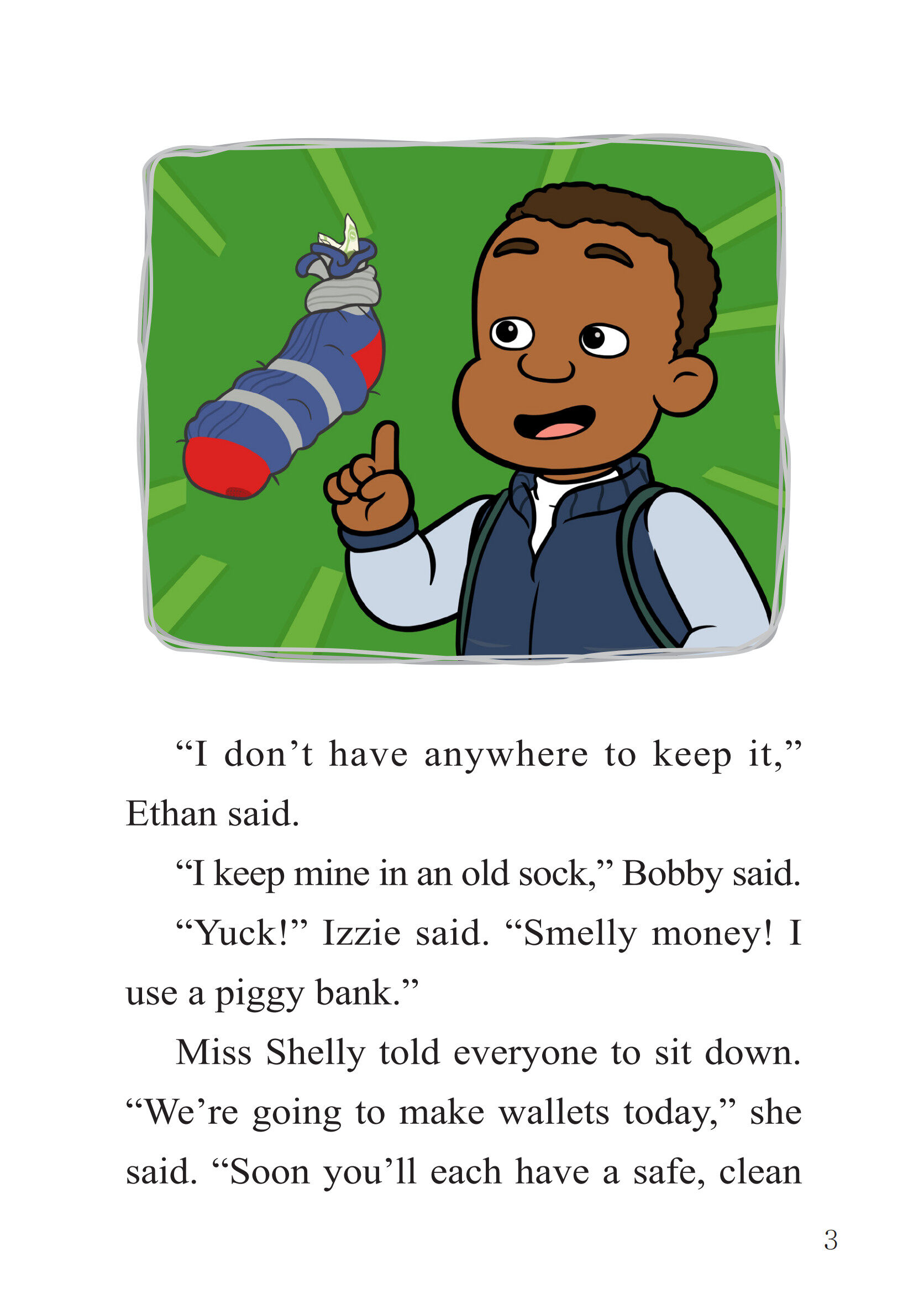 Foam Wallets绘本故事第5页