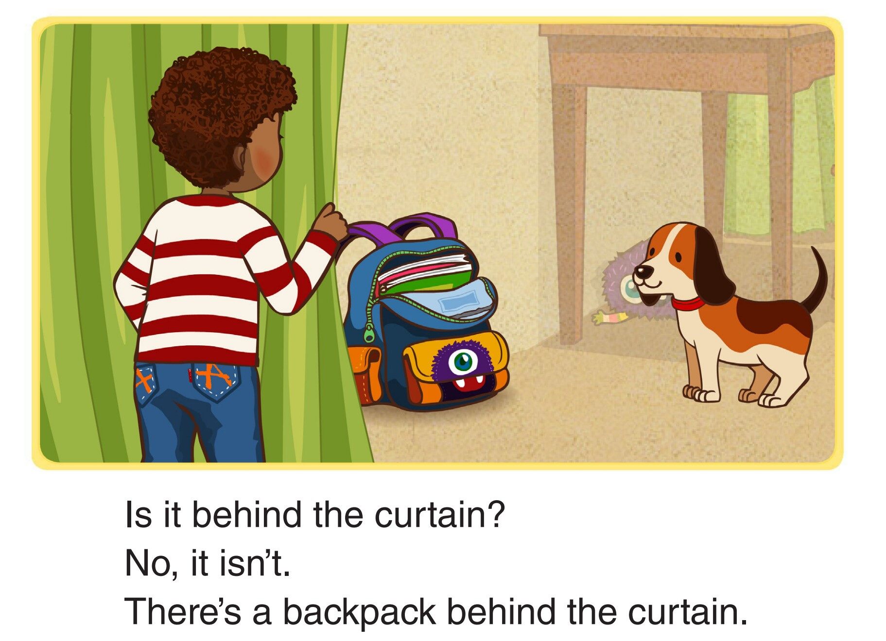 Where Is the Ball绘本故事第3页